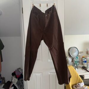 Old navy size 22 extra high rise sky hi wide leg brown jeans
